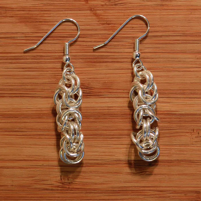 Bombolulu Chain Loop Bombolulu Earring - Silver Plated