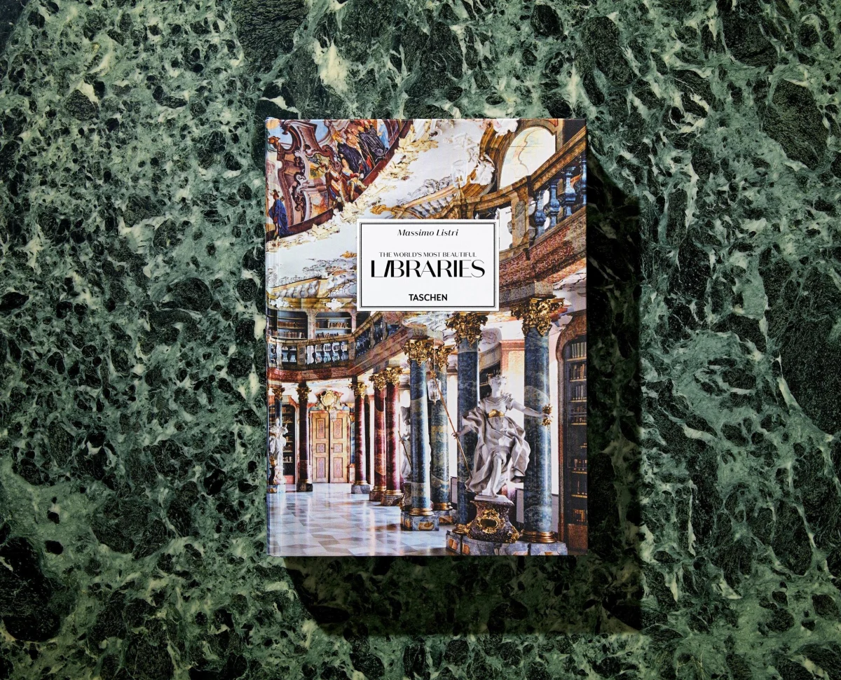 Taschen Massimo Listri XXL Edition The Worlds Most Beautiful Libraries Book by Elisabeth Sladek