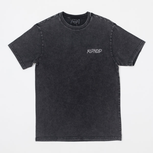 RIPNDIP You Are Here T-shirt In Tie Dye Black