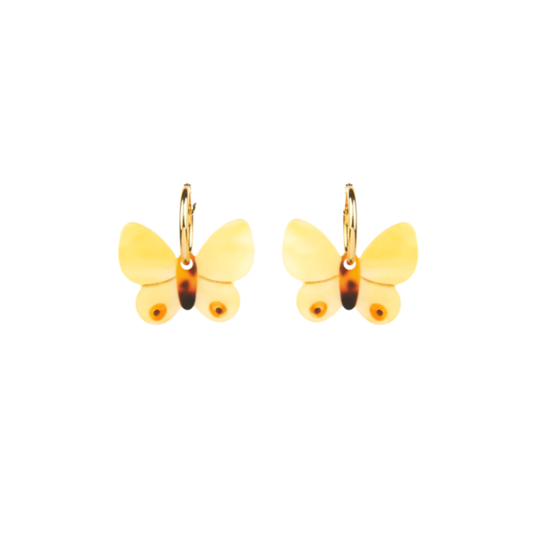 Coucou Suzette Boucles Papillon Jaune