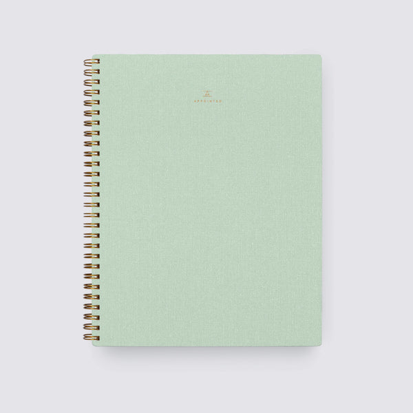 Appointed The Notebook - Mineral Green