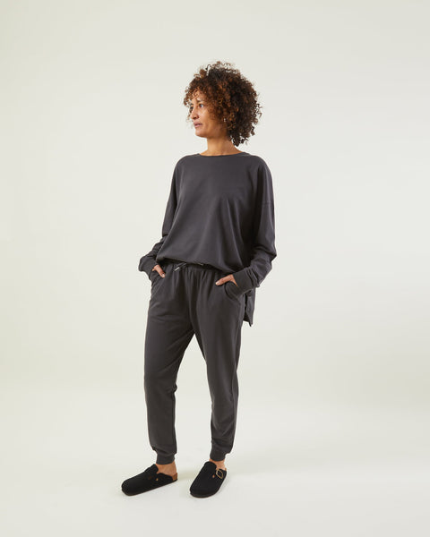 Chalk Nikki Cotton Trousers