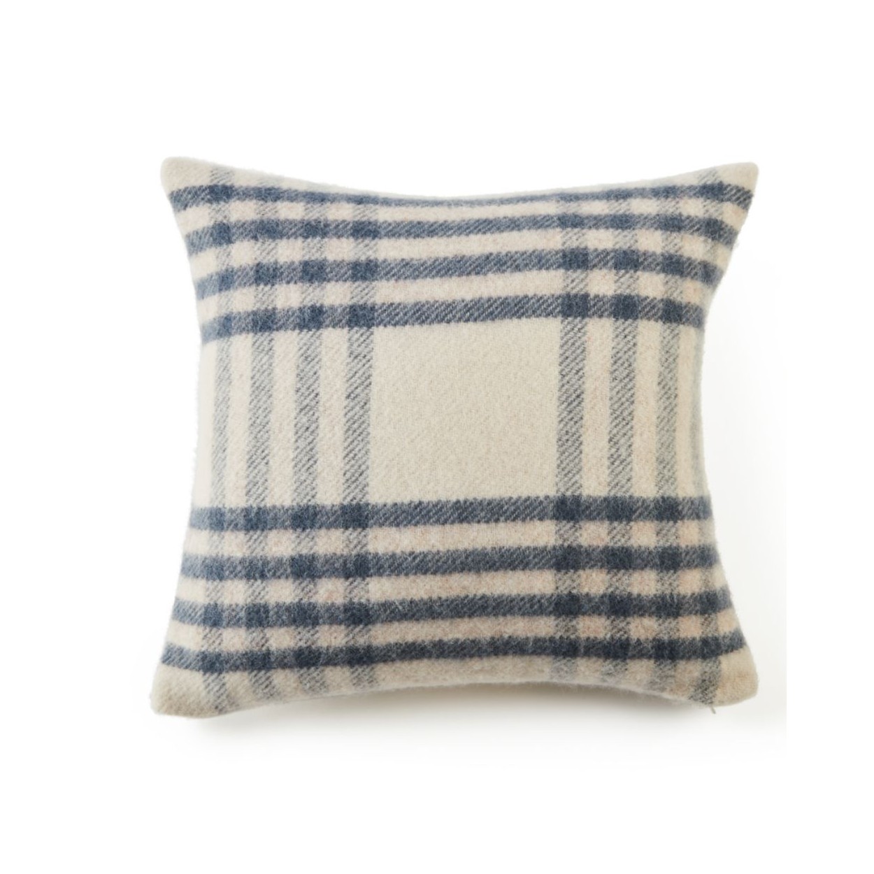 Tweedmill Textiles 50 x 50cm Blue Hex Checkd Cushion 