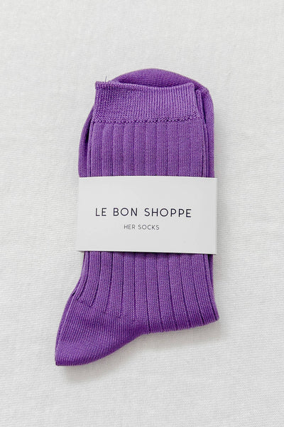 Le Bon Shoppe Violet Her Socks