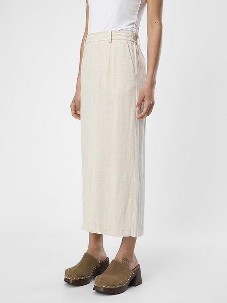 Object Sanne Linen Pencil Skirt