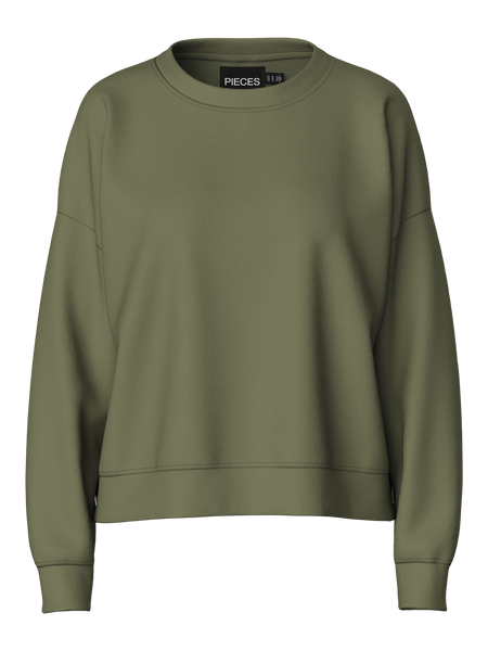 Pieces Chilli Sweatshirt Deep Lichen Green