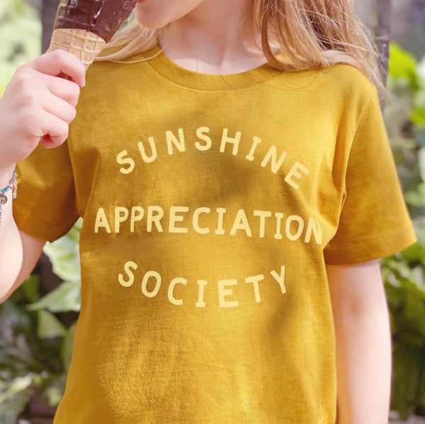 Alphabet Bags Sunshine Appreciation Society Tshirt