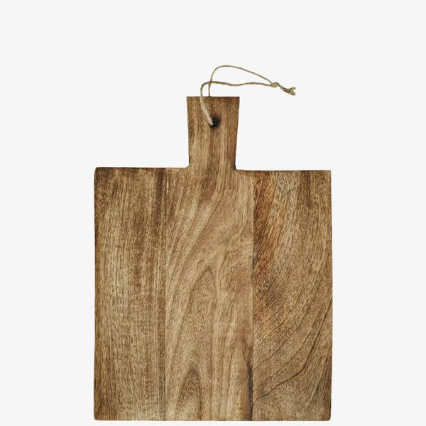 Madam Stoltz Square Mango Wood Chopping Board