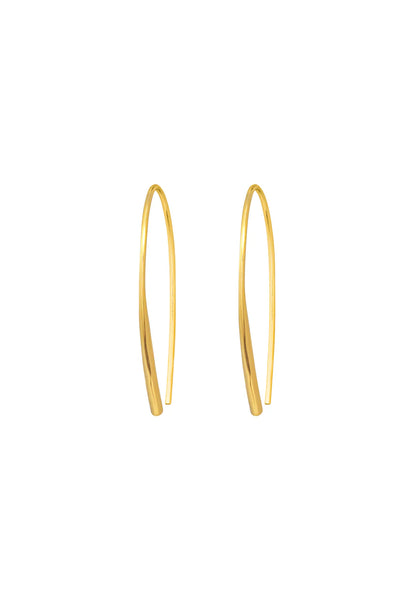 One & Eight Maya Gold Earrings