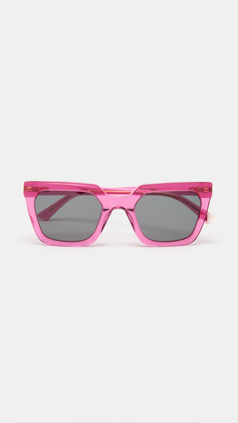 Zoe de Pass Eyewear Kate Raspberry Sunglasses By Zoe De Pass