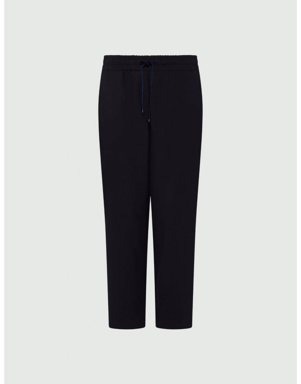 Marella Marella Ricola Relaxed Drawstring Ankle Crop Trousers Col: 002 Navy, S