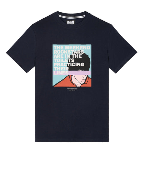 RD1 Clothing Weekend Offender San Francisco Tee In Navy