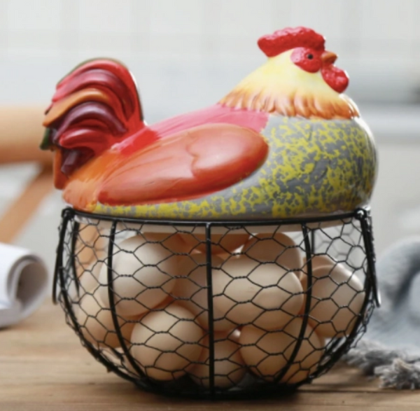 Faire - Homerely Homerely Ceramic Egg Storage Basket