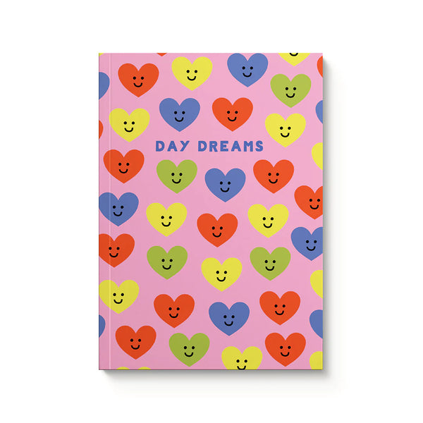 Ohh Deer Day Dream Hearts Notebook