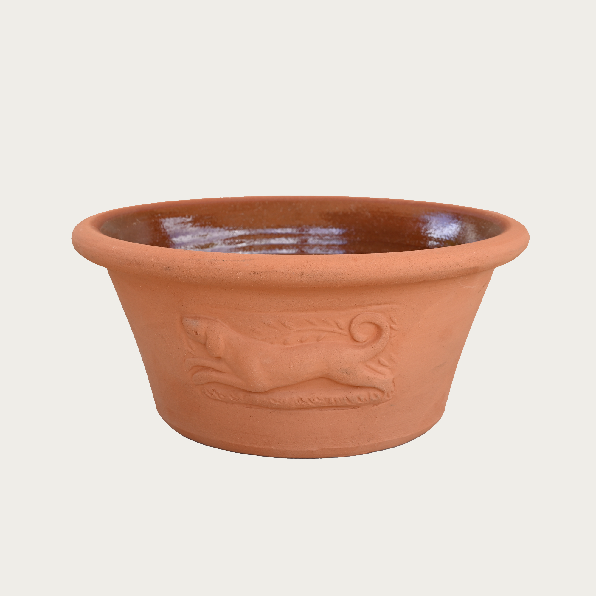 Terracotta Dog Bowl