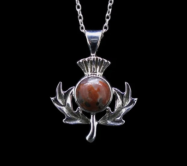 Two Skies Lewisian Thistle Pendant Necklace