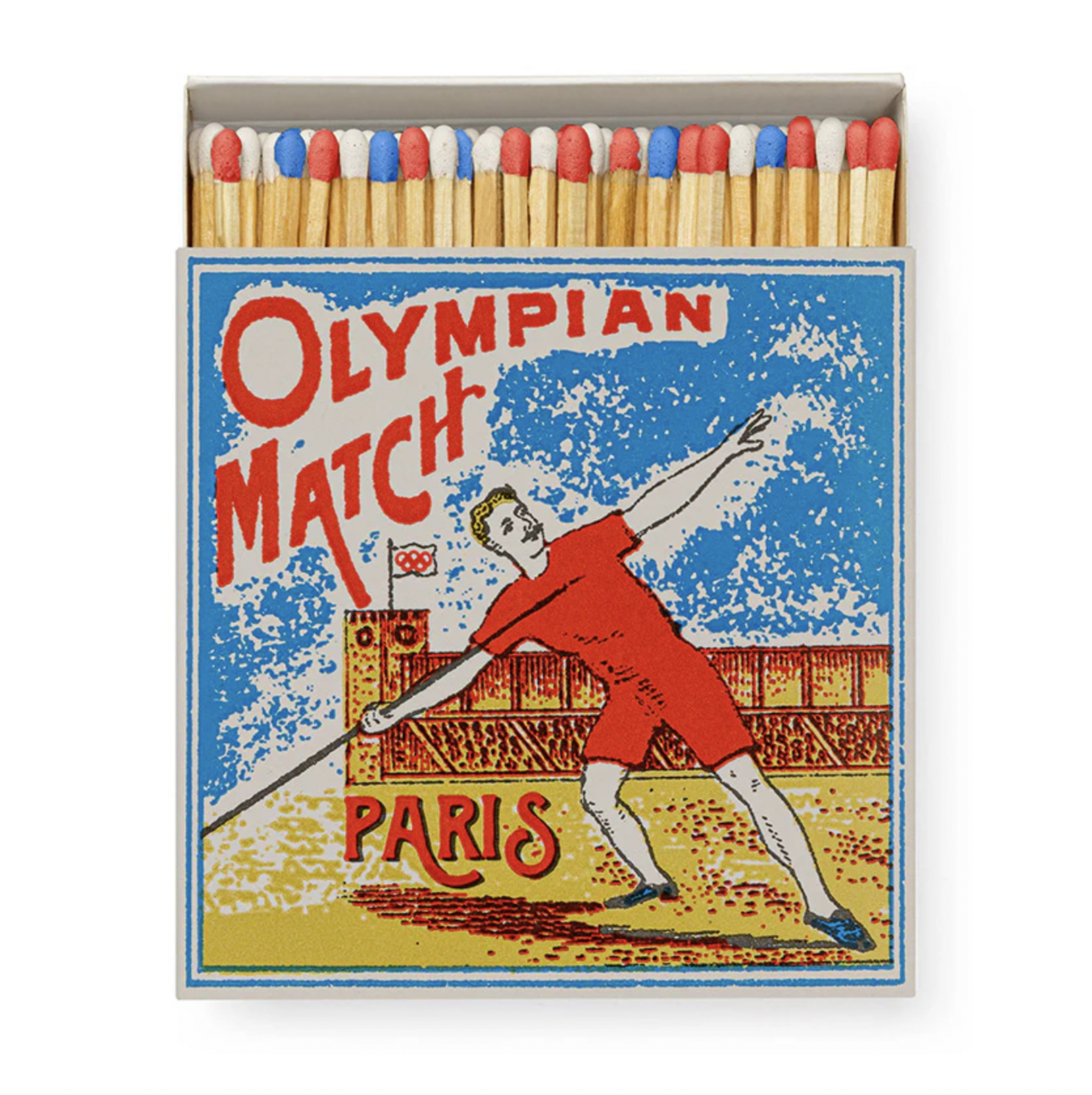 Archivist Luxury Boxed 'Olympian Match Paris' Matches