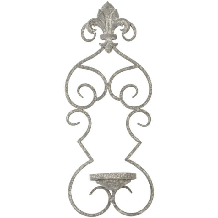 Grand Illusions 46cm Metal Wall Candle Holder