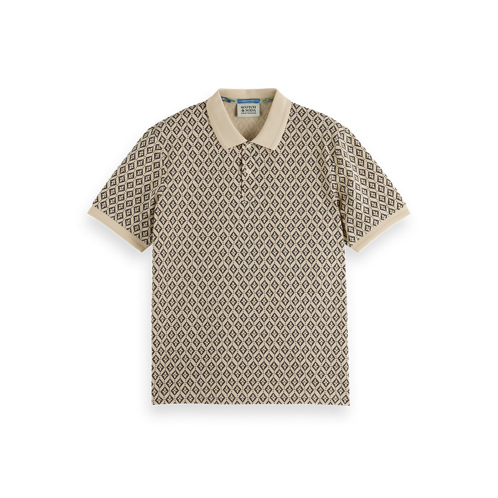 Scotch & Soda Menswear Polo estampado