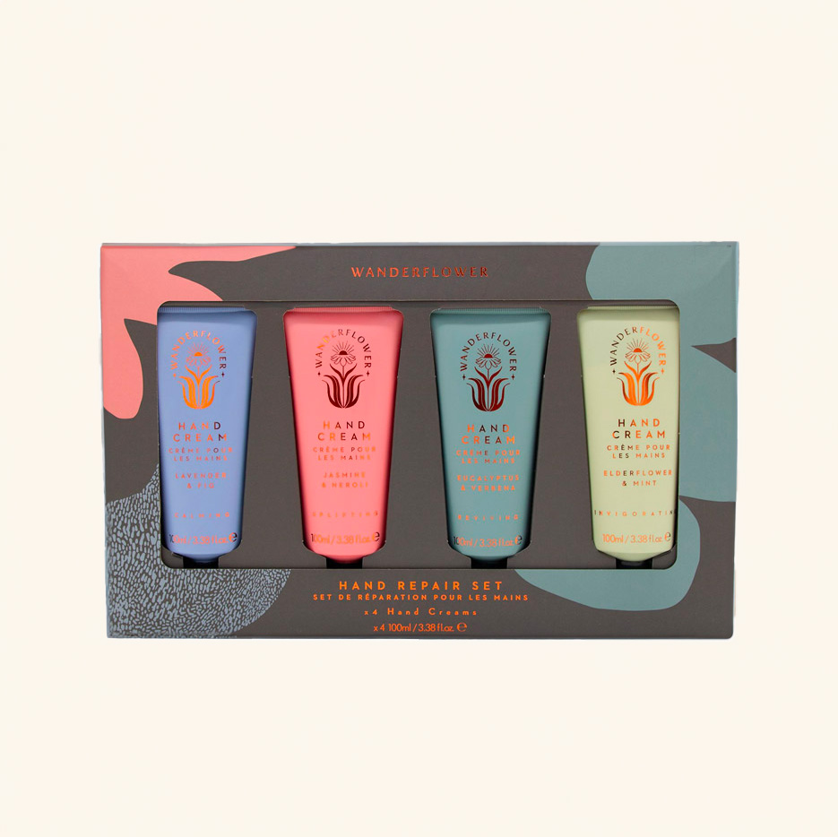 source lifestyle  Wanderflower Hand Cream Set