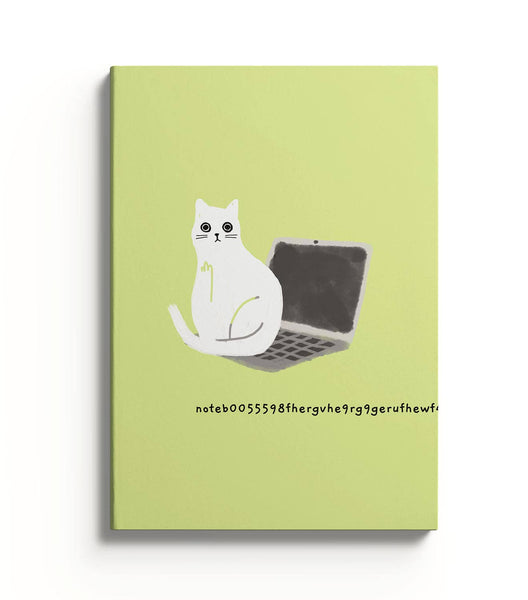 Ohh Deer UK + EU Laptop Cat Notebook (9494)