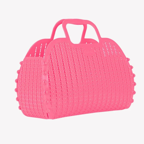 AYKASA Mini Foldable Jelly Bag - Baby Pink