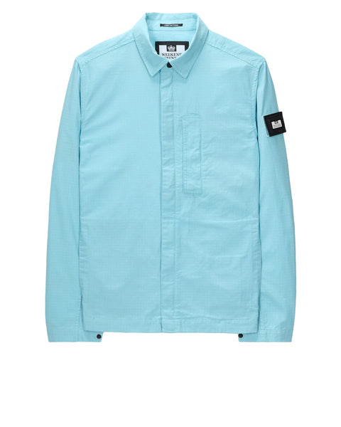 Weekend Offender Porter Over-shirt Saltwater Blue