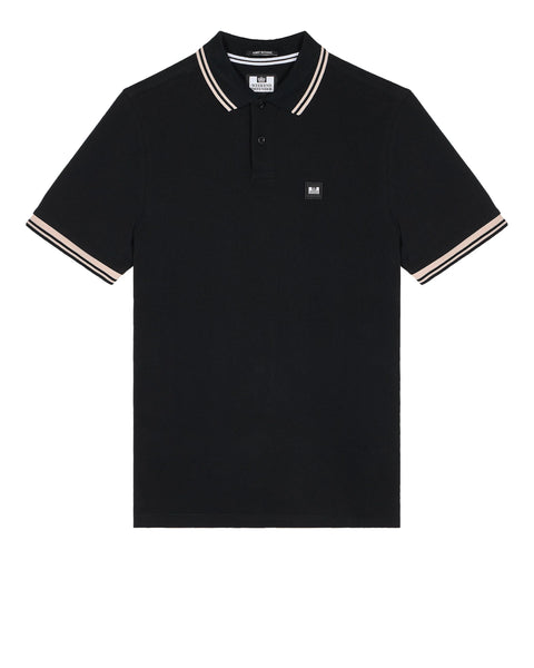 Weekend Offender Levanto Polo Shirt Black/alabaster