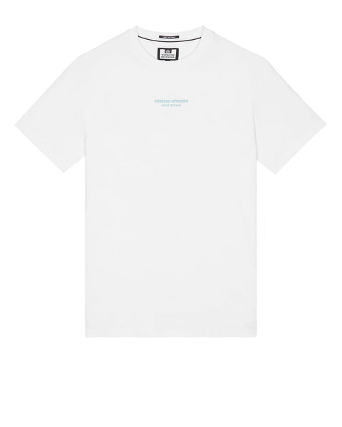 Weekend Offender Millergrove T-shirt White/saltwater Blue