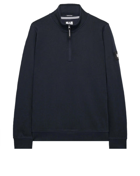 Weekend Offender Kraviz Quarter Zip Sweatshirt Navy