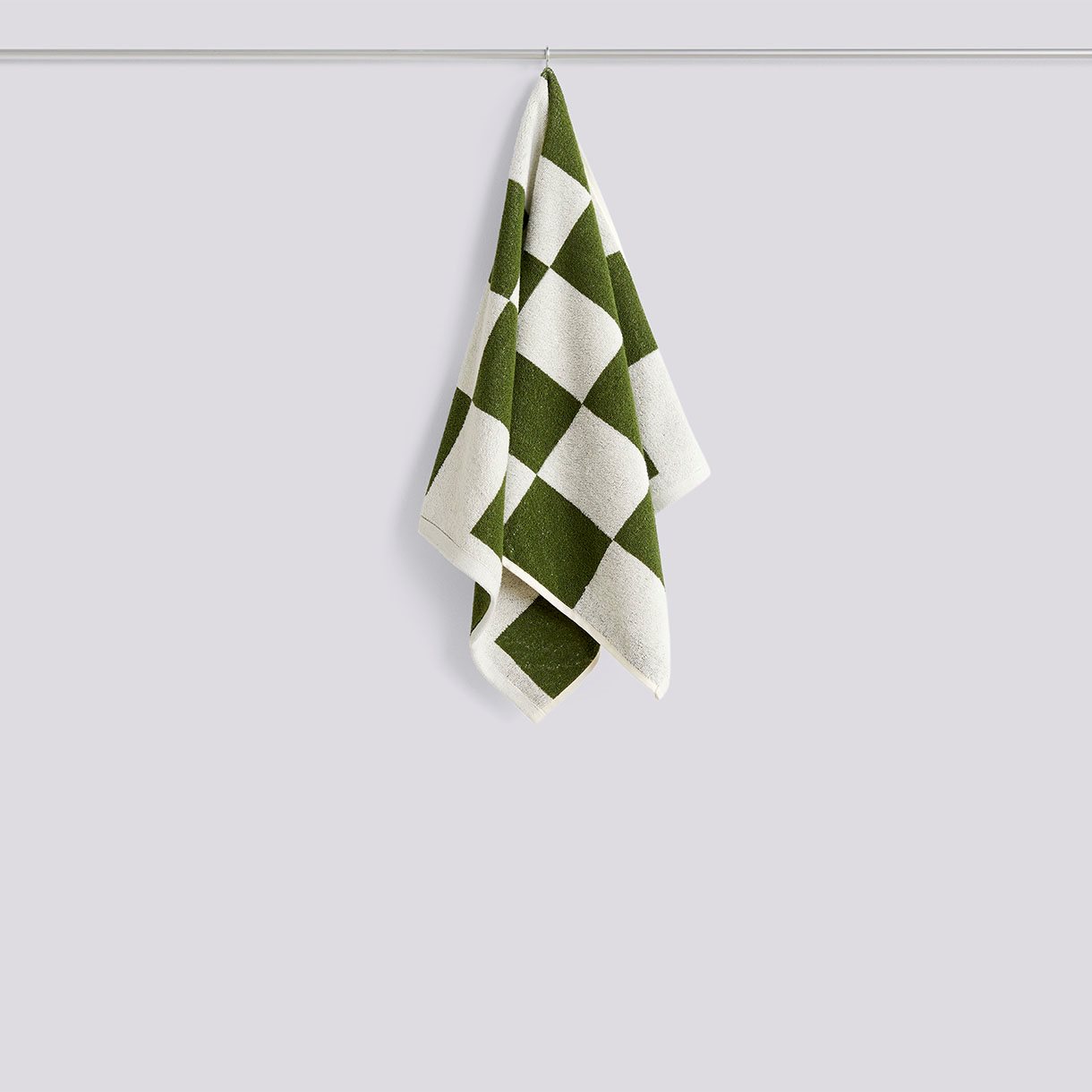 HAY CHECK HAND TOWEL-MATCHA