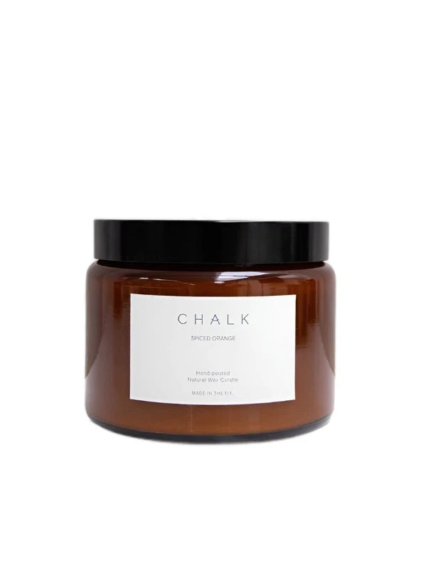 Chalk UK 410g Spiced Orange Amber Jar Candle