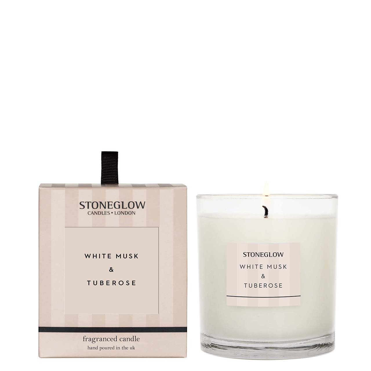 Stoneglow Candles White Musk and Tuberose Modern Classics Scented Candle