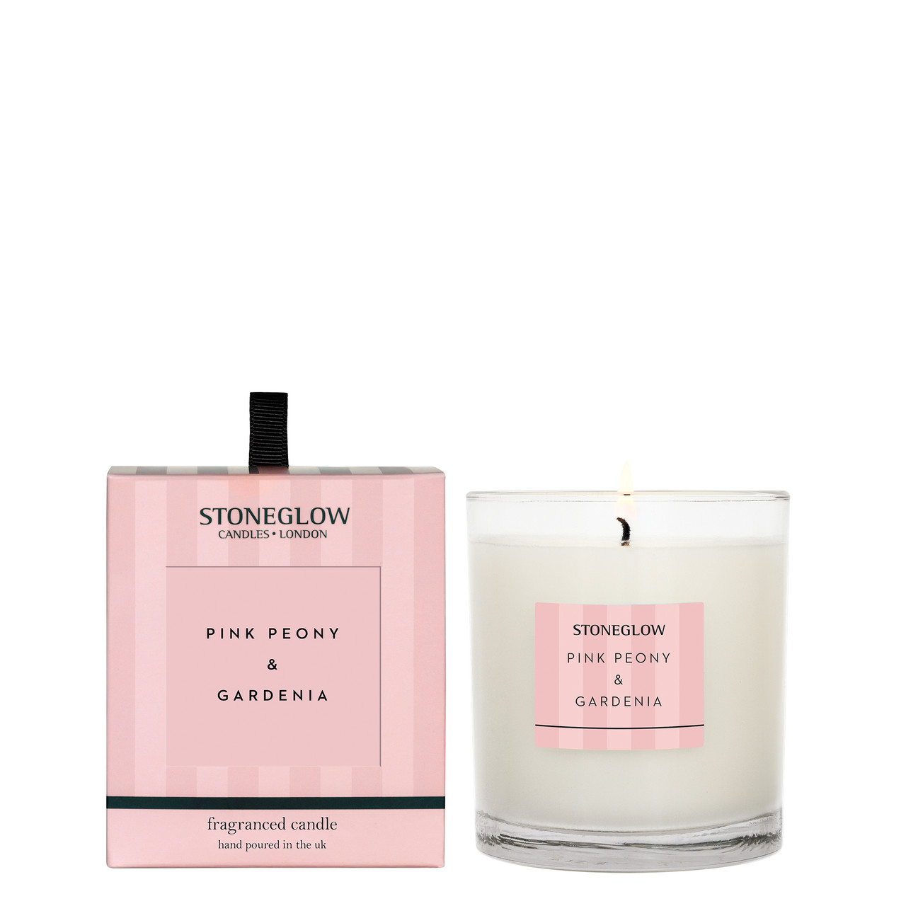 Stoneglow Candles Pink Peony and Gardenia Modern Classics Scented Candle