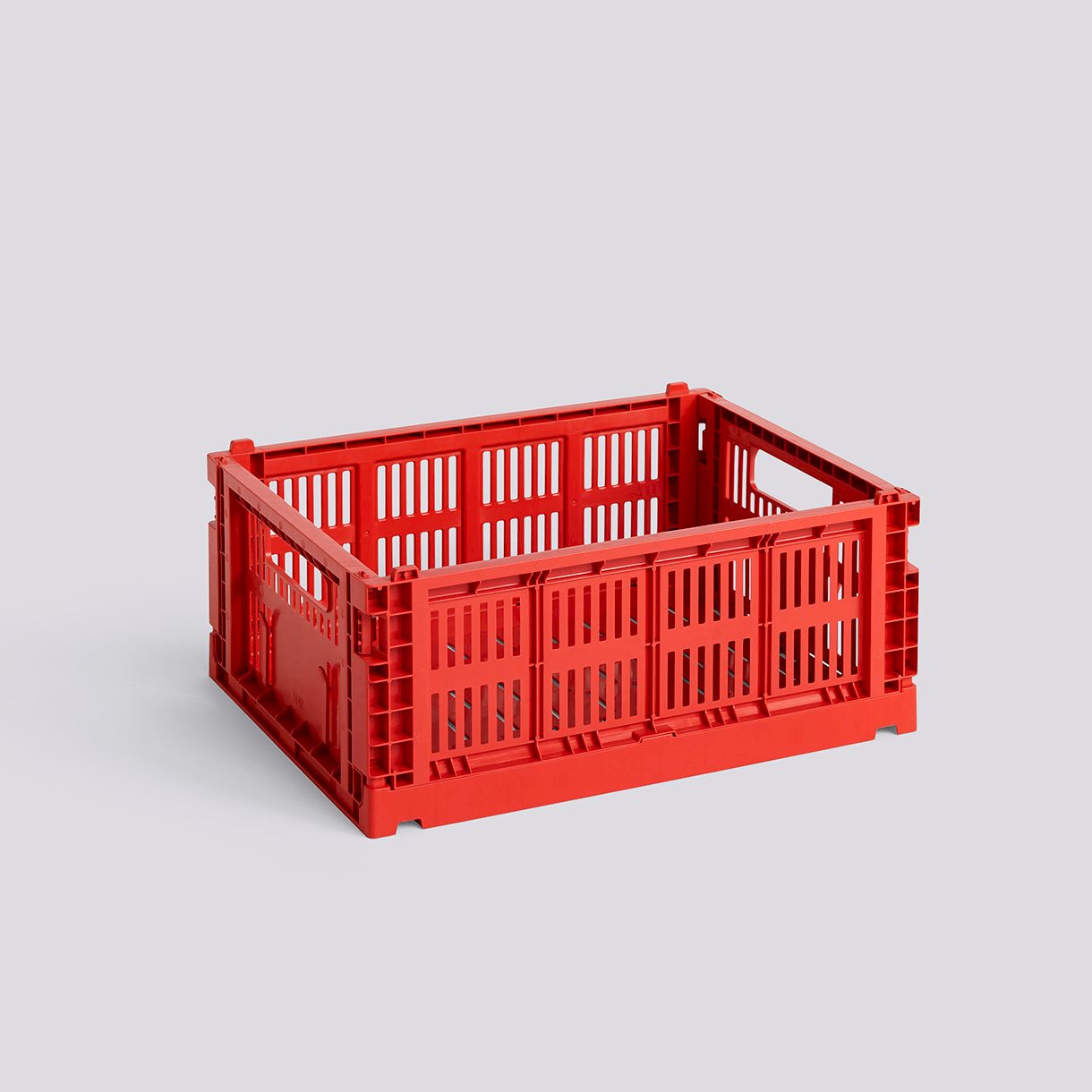 HAY HAY COLOUR CRATE-MEDIUM-RED