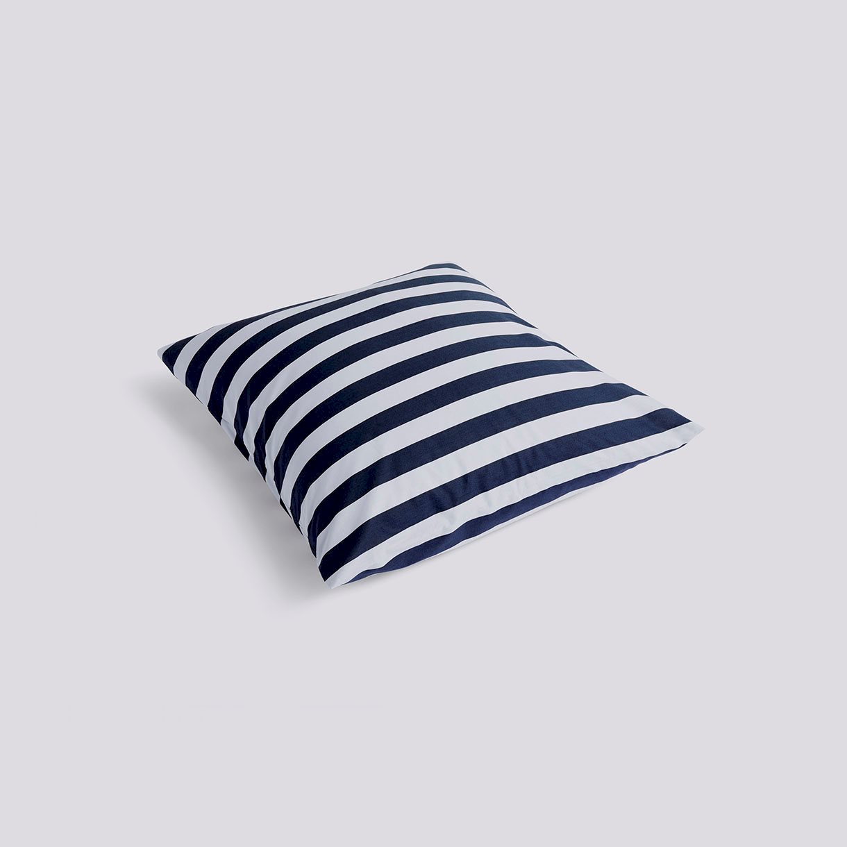 HAY ÉTÉ PILLOW CASE-80 X 80-MIDNIGHT BLUE AND LIGHT GREY