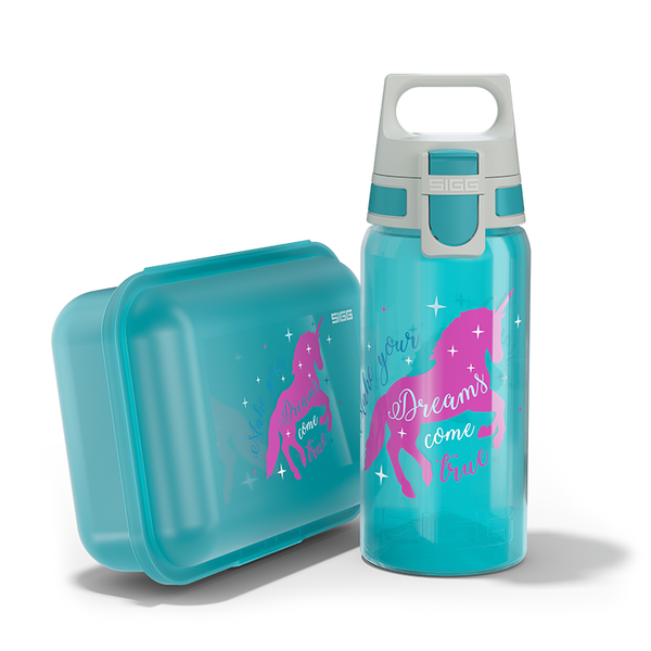 Sigg Set Viva Kids Lunchbox Unicorn