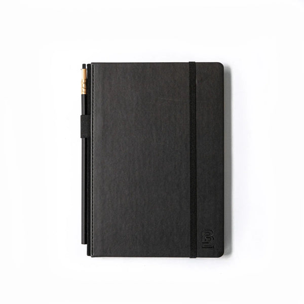 BLACKWING Slate A5 Lined Notebook + Pencil - Black