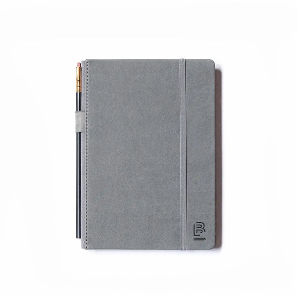 BLACKWING Slate A5 Lined Notebook + Pencil - Grey