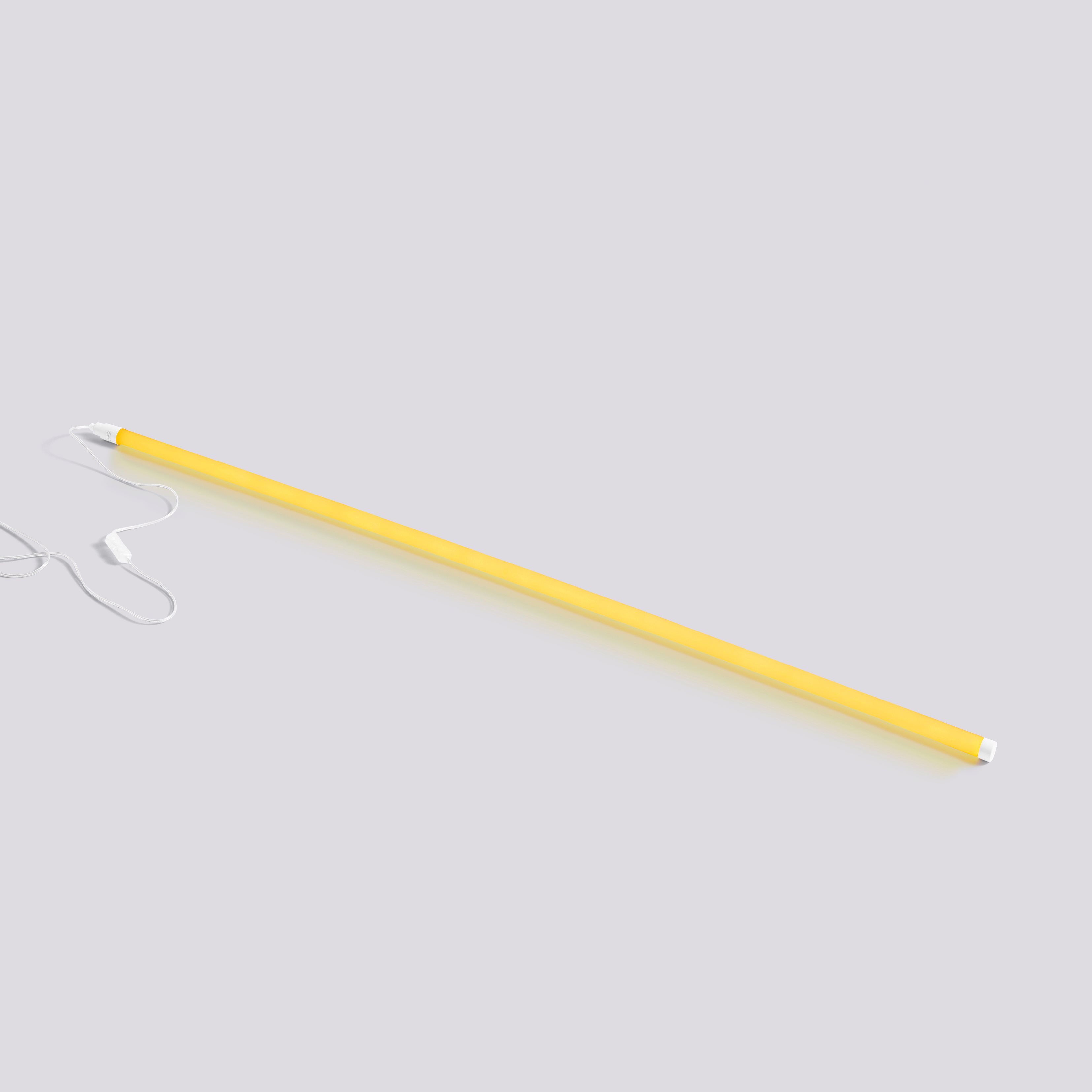 HAY Neon Slim Tube-Led-Yellow 120cm