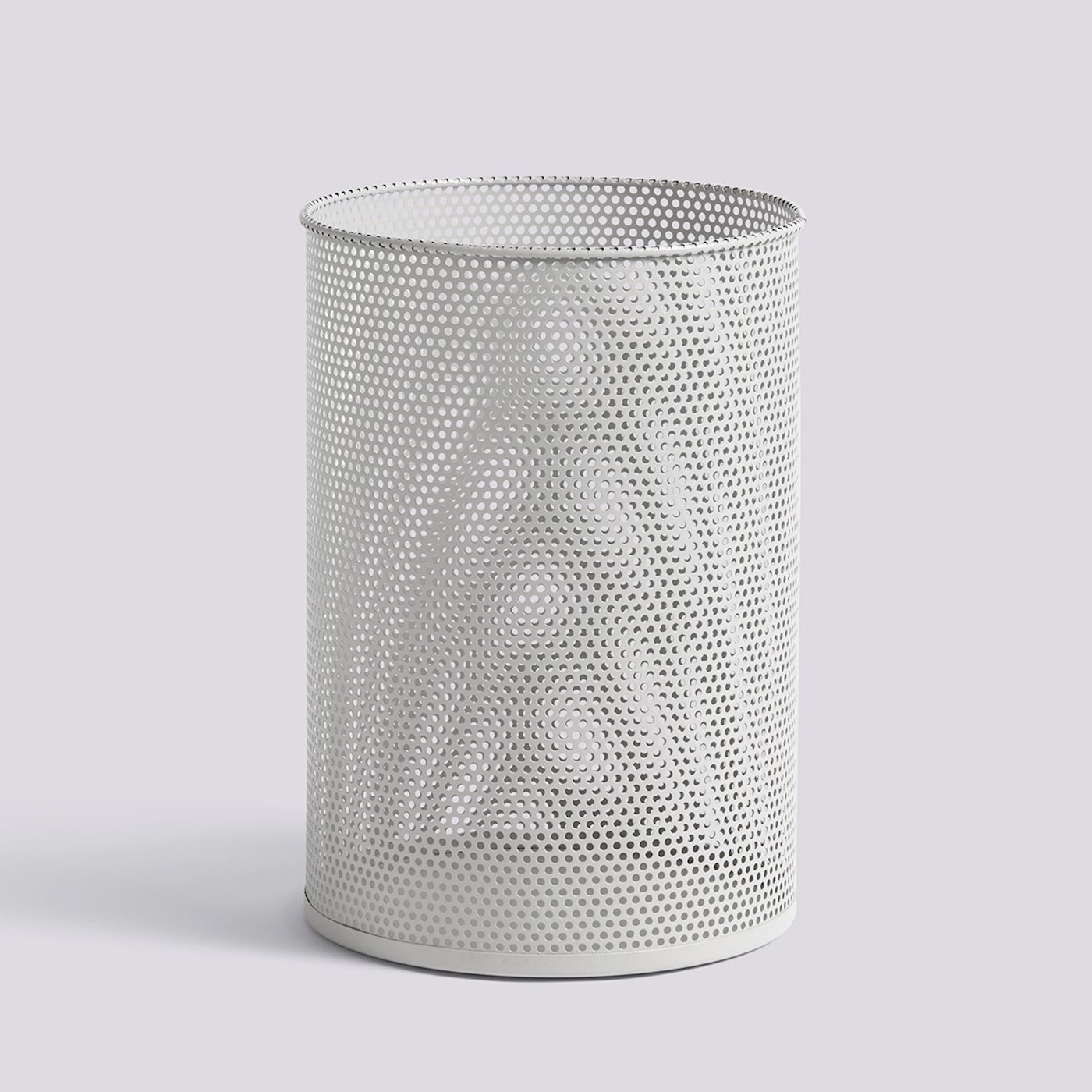 HAY PERFORATED BIN-MEDIUM-LIGHT GREY