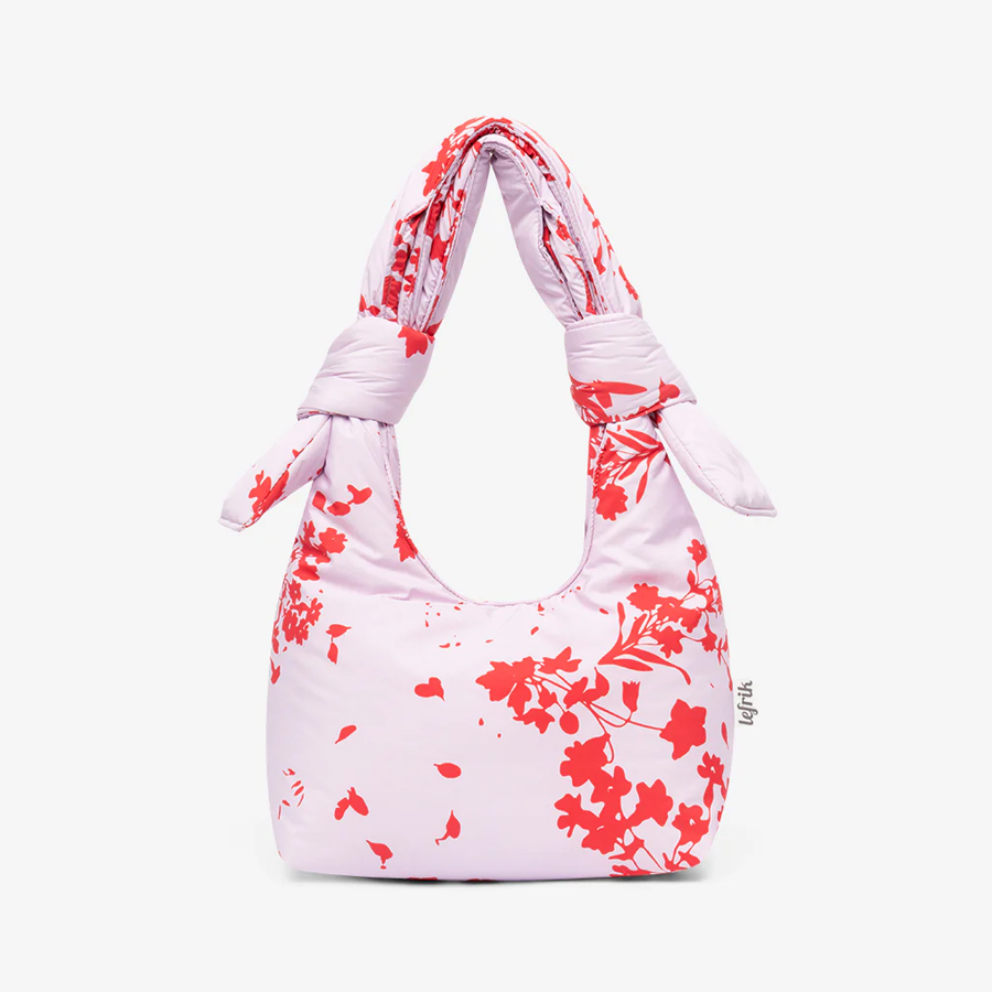 Lefrik Biwa Puffy Mini in Floral Pink