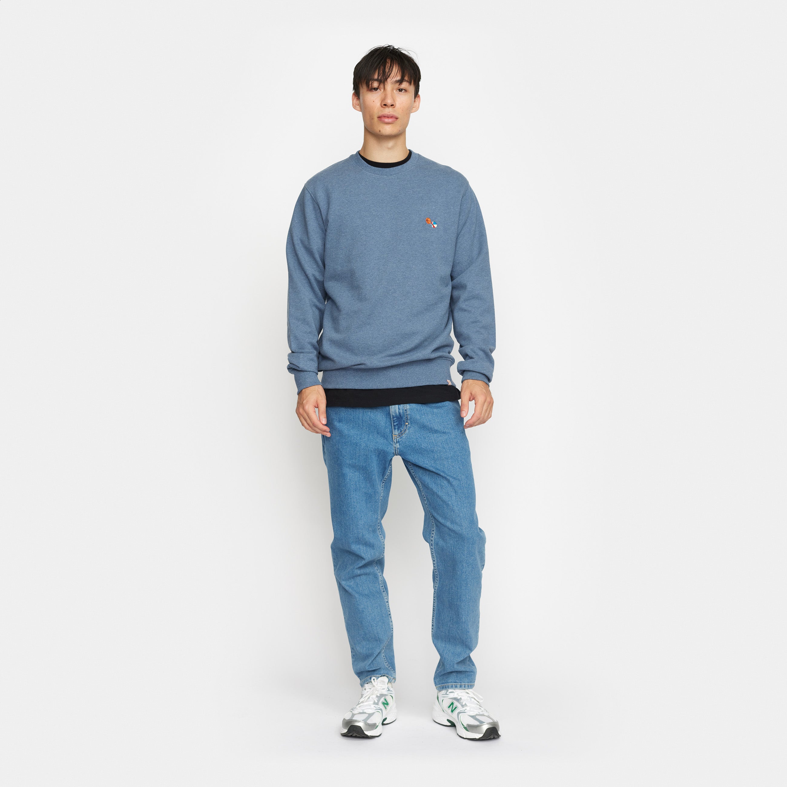 Revolution Blue Melange 2779 BAS Application Sweatshirt