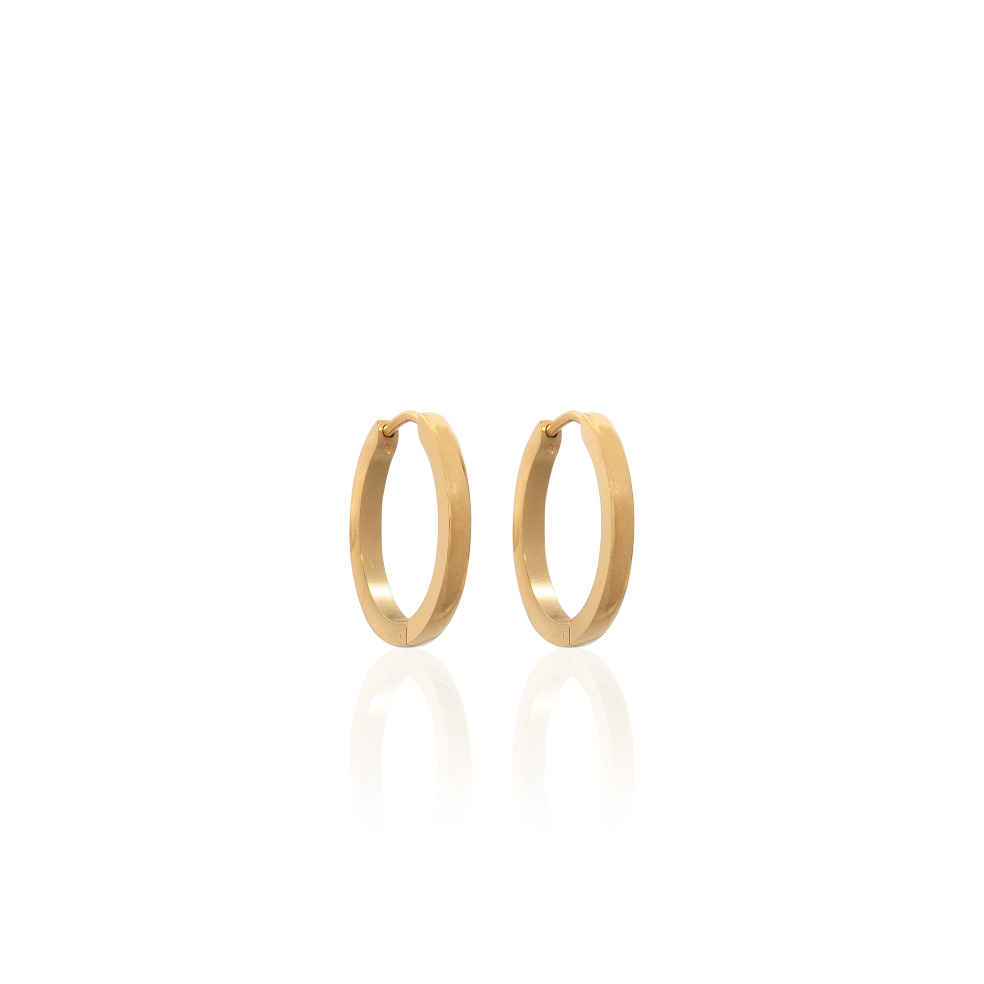 A Weathered Penny  Gold Lennox Hoops
