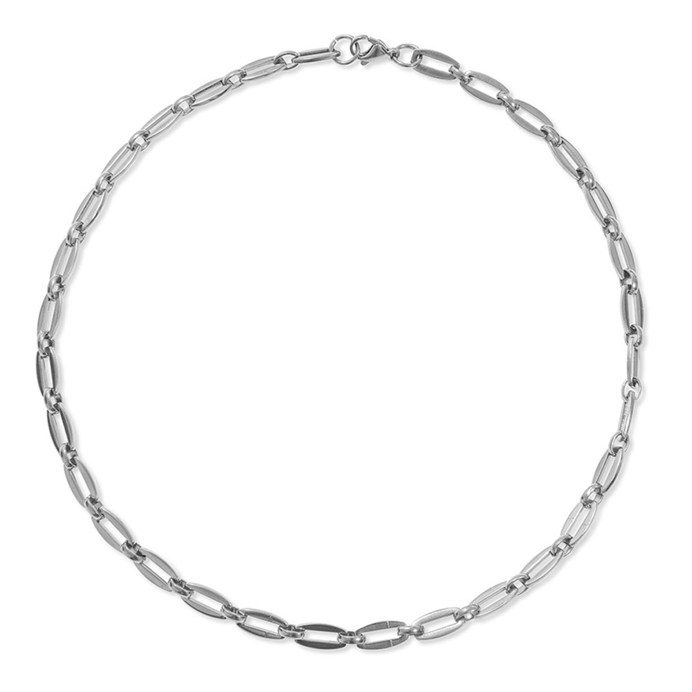 A Weathered Penny  Silver Link Chain