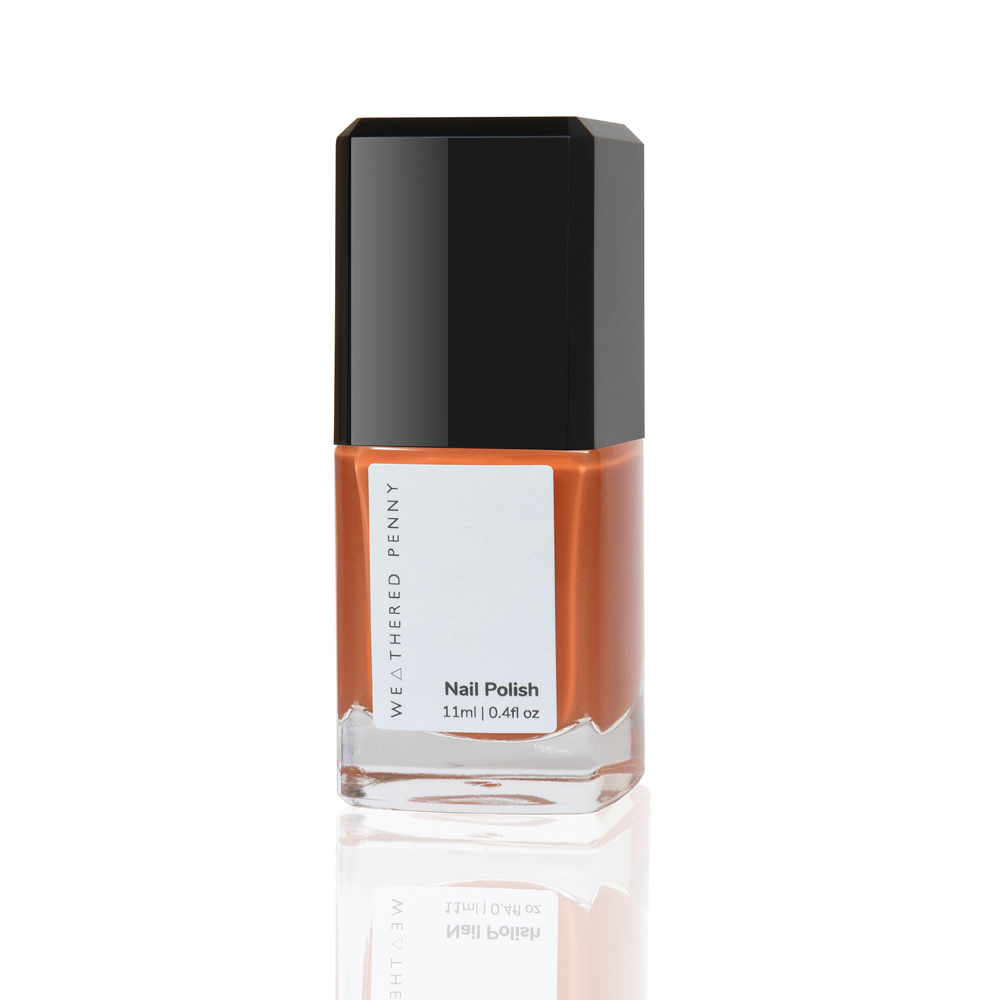 A Weathered Penny  11ml Opaque Finish Ochre Nail Polish