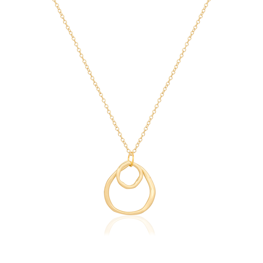 A Weathered Penny  66cm Gold Plated Emerson Necklace