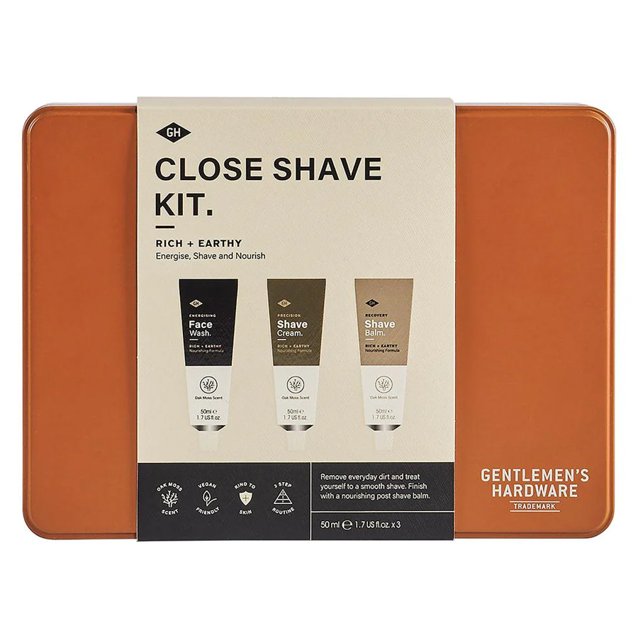 Gentlemen's Hardware Close Shaving Kit