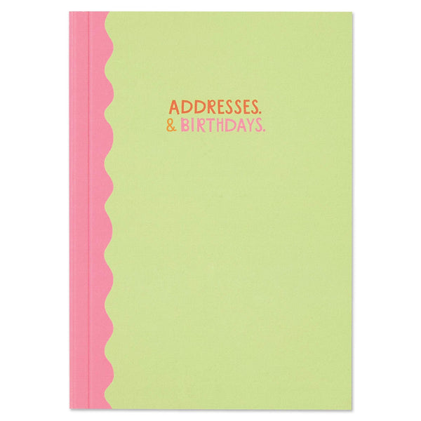 Raspberry Blossom Addresses and Birthdays Notebook