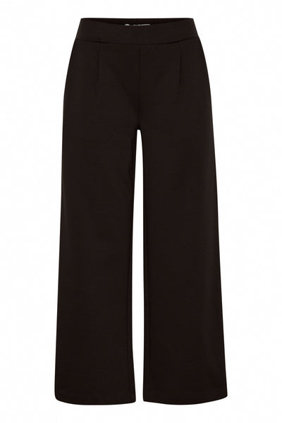 b.young Rizetta Wide Pants Cropped In Black